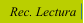 Rec. Lectura